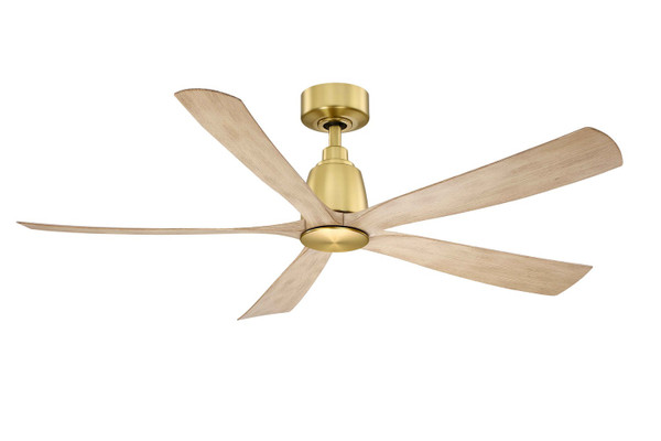 Fanimation - FPD5534BSN - 52 Ceiling Fan - Kute5 52 - Brushed Satin Brass