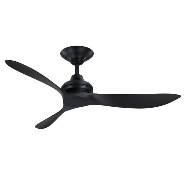 Fanimation - FPD6727BLM - 52 Ceiling Fan - Aviara Coastal - Black