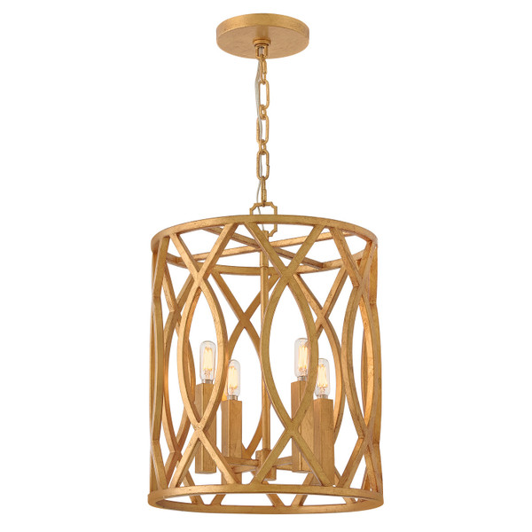 Hinkley - 45787DA - LED Pendant - Leona - Distressed Brass