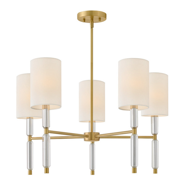 Hinkley - 47615LCB - LED Chandelier - Anika - Lacquered Brass