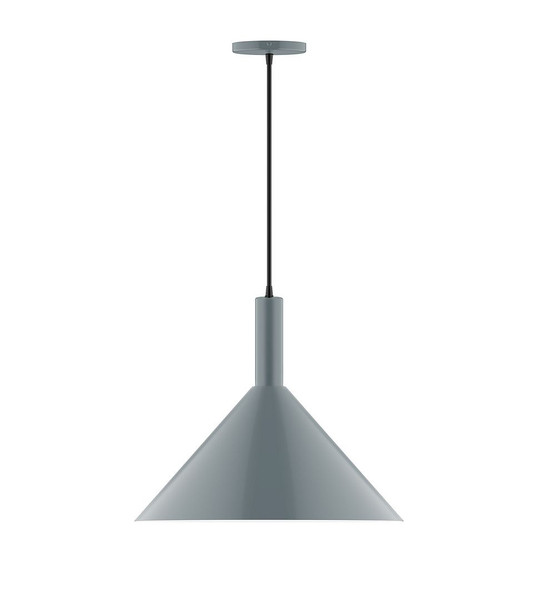 manufacturer_finish:Slate Gray|manufacturer_glass:18 inch Chase|light_source:Incandescent or LED equivalent|light_output:Unspecified|color_temperature:Unspecified|cri:Unspecified