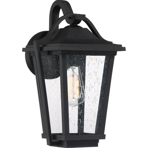 Quoizel - DRS8409EK - One Light Outdoor Wall Lantern - Darius - Earth Black