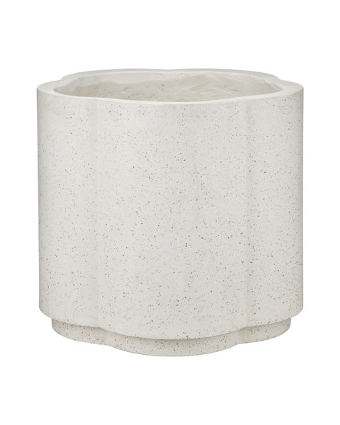 Currey and Company - 2200-0070 - Planter - Smerlato - Ivory Terrazzo
