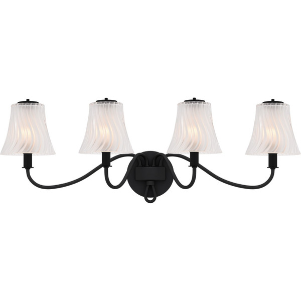 manufacturer_finish:Matte Black|manufacturer_glass:Clear Outside Sandblasted Inside Swirl Glass