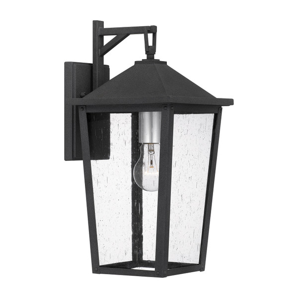 Quoizel - STNL8408MB - One Light Outdoor Wall Mount - Stoneleigh - Mottled Black