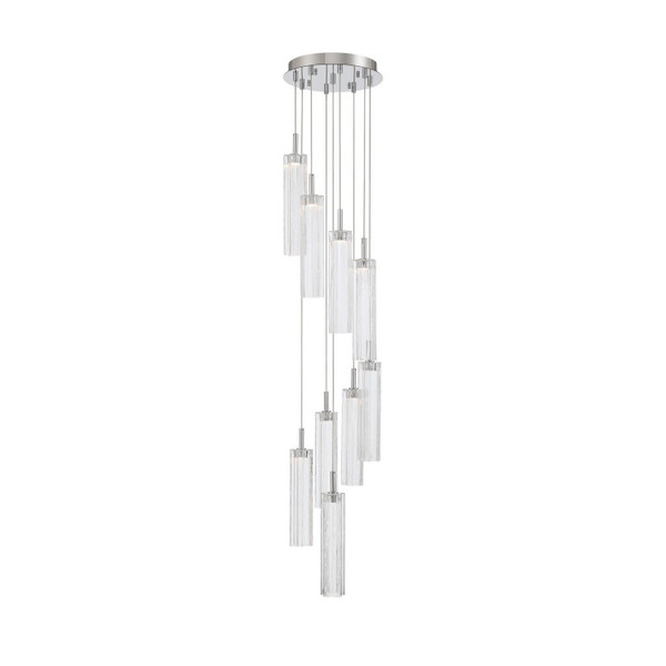 Crystorama - ADD-405-CH-CL - LED Pendant - Addis - Polished Chrome