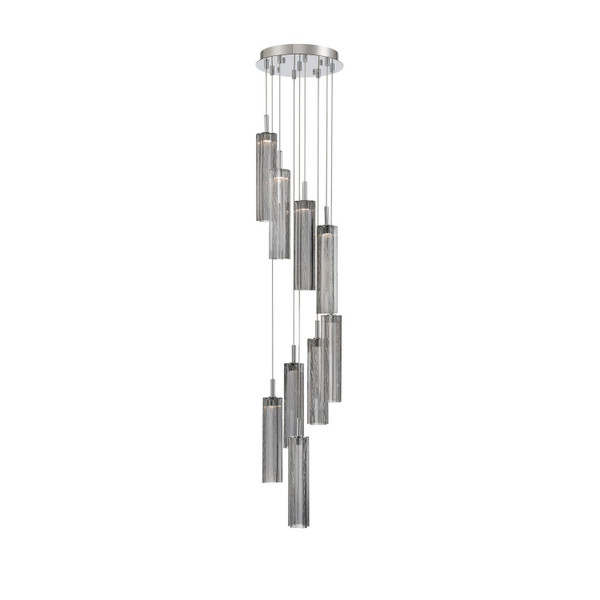 Crystorama - ADD-405-CH-SM - LED Pendant - Addis - Polished Chrome