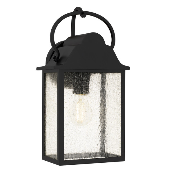 Quoizel - DAM8307MBK - One Light Outdoor Wall Lantern - Damian - Matte Black