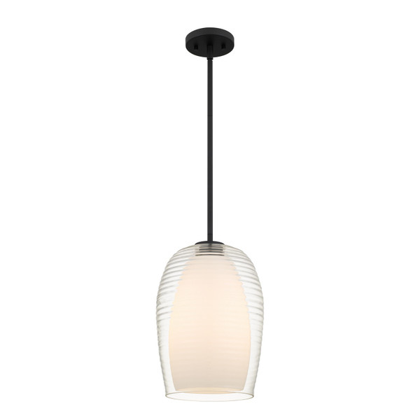 Quoizel - EVN1510MBK - One Light Mini Pendant - Evelynn - Matte Black