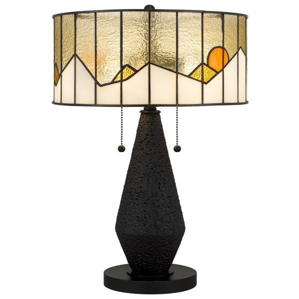 Quoizel - TF6831MBK - Two Light Table Lamp - Blackwood - Matte Black