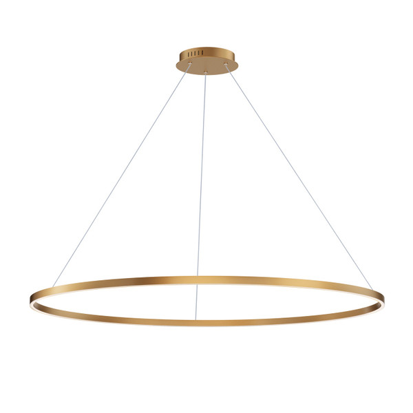 ET2 - E52735-GLD - LED Pendant - Groove 5CCT - Gold