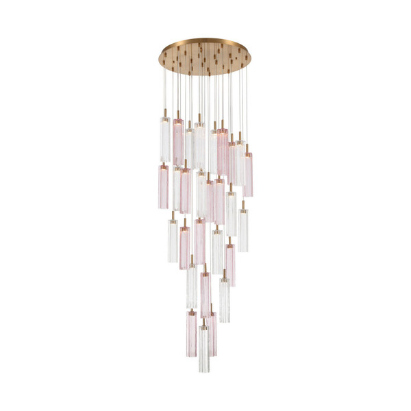 Crystorama - ADD-415-AG-SP - LED Pendant - Addis - Aged Brass