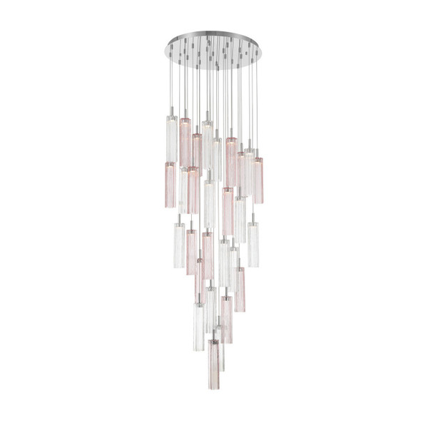 Crystorama - ADD-415-CH-SP - LED Pendant - Addis - Polished Chrome