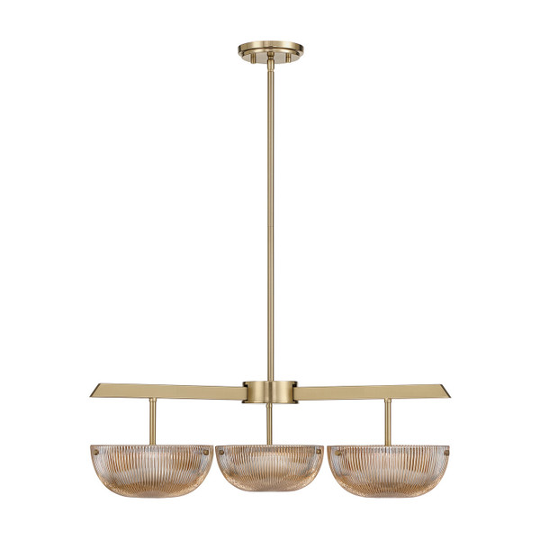 Savoy House - 1-1251-3-127 - LED Chandelier - Hubbard - Noble Brass