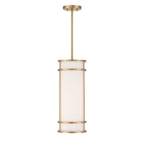Savoy House - 7-5699-1-322 - One Light Mini Pendant - Porter - Warm Brass