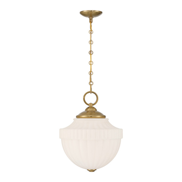 Savoy House - 7-6999-1-322 - One Light Pendant - Montrose - Warm Brass