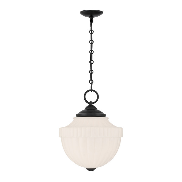 Savoy House - 7-6999-1-89 - One Light Pendant - Montrose - Matte Black
