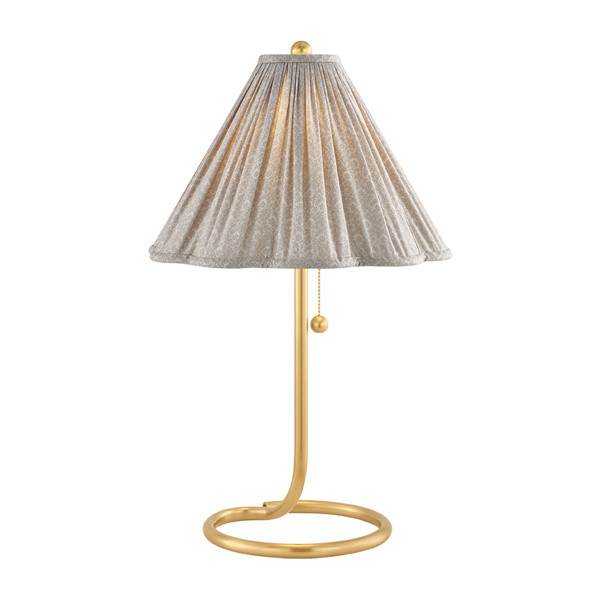 Mitzi - HL653201B-AGB - One Light Table Lamp - Martha - Aged Brass