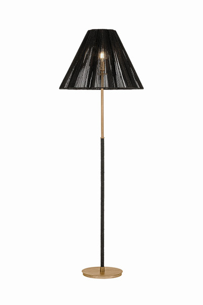 Troy Lighting - PFL3464-PGL - One Light Floor Lamp - Sonoma - Patina Gold Leaf