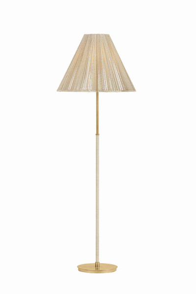 Troy Lighting - PFL3464-VGL - One Light Floor Lamp - Sonoma - Vintage Gold Leaf