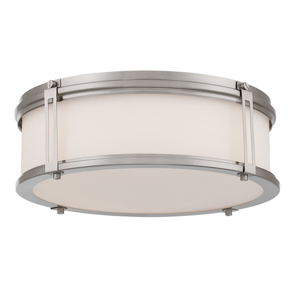 Minka-Lavery - 16014-84-L - LED Flush Mount - Merick - Brushed Nickel