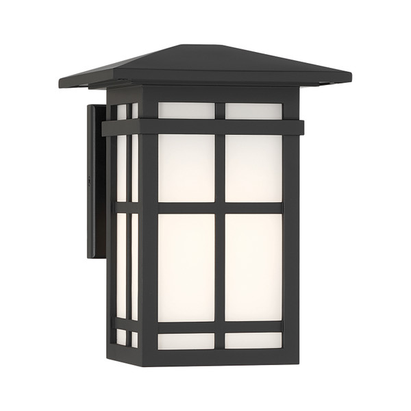 Minka-Lavery - 71181-899 - One Light Wall Sconce - Grydton - Dark Matte Black