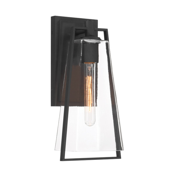 Minka-Lavery - 71300-66 - One Light Wall Sconce - Costa - Sand Coal Black
