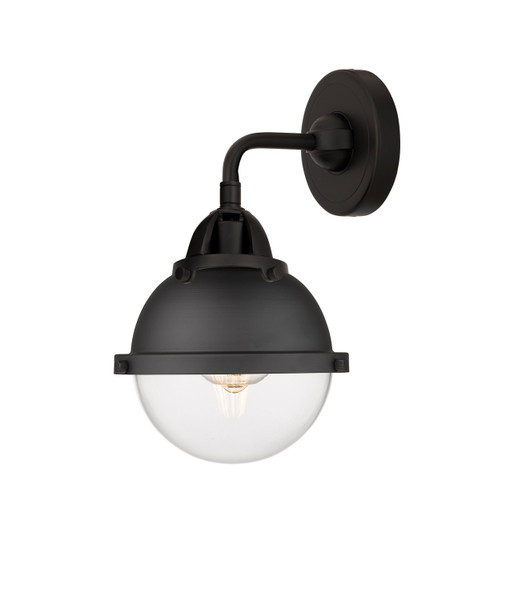 Innovations - 288-1W-BK-HFS-62-BK - One Light Wall Sconce - Nouveau 2 - Matte Black