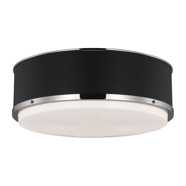 Visual Comfort Studio - LF1053PN - Three Light Flush Mount - Marlow - Polished Nickel