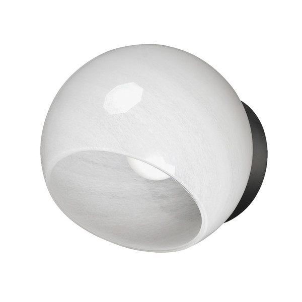 Maxim - 21220MRBK - One Light Wall Sconce - Neve - Black