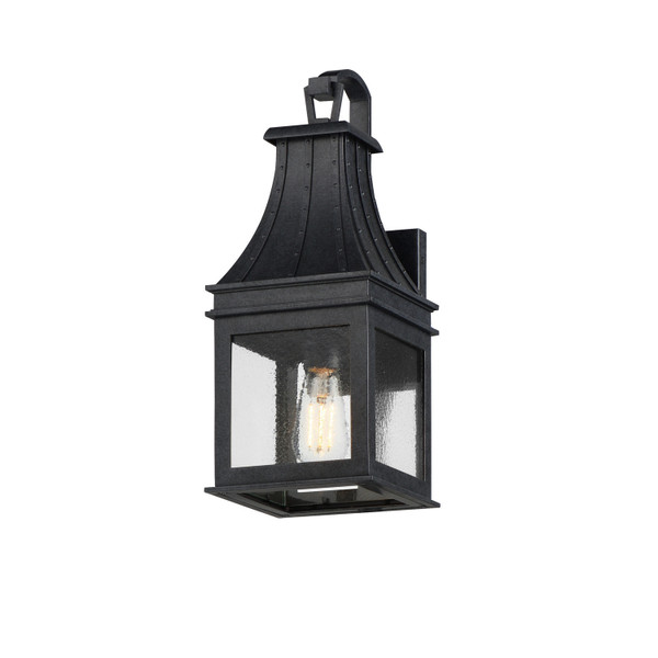 Maxim - 40982TCBKP - One Light Wall Sconce - Bramwell VX - Black Patina