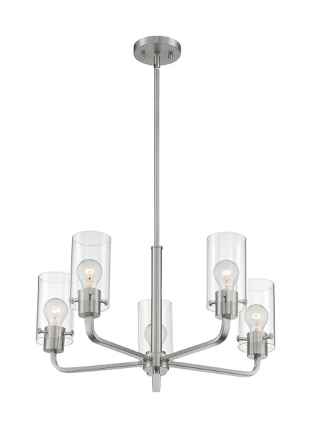 Nuvo Lighting - 60-7175 - Five Light Chandelier - Sommerset - Brushed Nickel