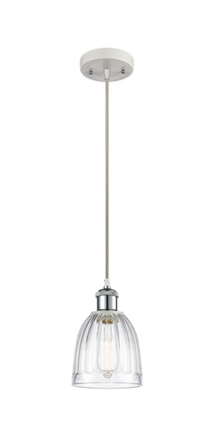 Innovations - 516-1P-WPC-G442-LED - LED Mini Pendant - Ballston - White Polished Chrome