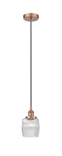 Innovations - 616-1PH-AC-G302 - One Light Mini Pendant - Edison - Antique Copper