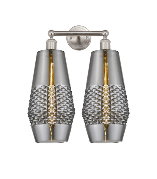Innovations - 616-2W-SN-G683-7 - Two Light Bath Vanity - Downtown Urban - Satin Nickel