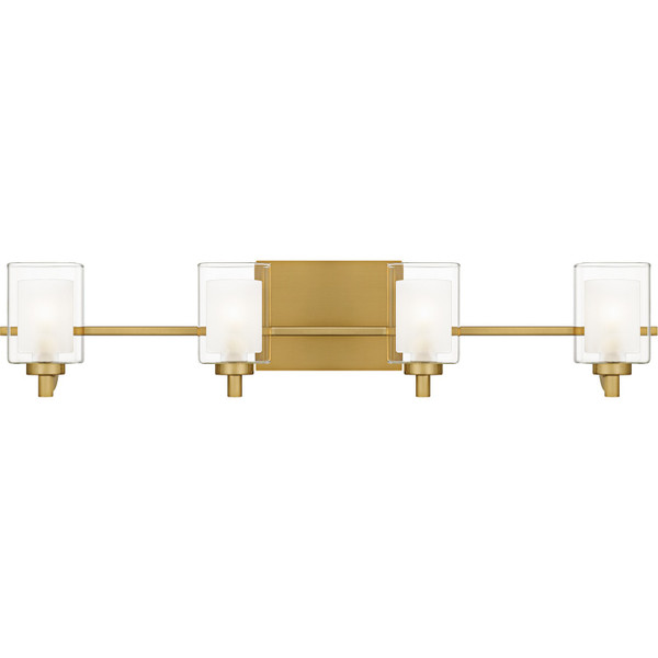 manufacturer_finish:Brushed Gold|manufacturer_glass:Clear Glass With Sandblasted Interior|light_source:Xenon