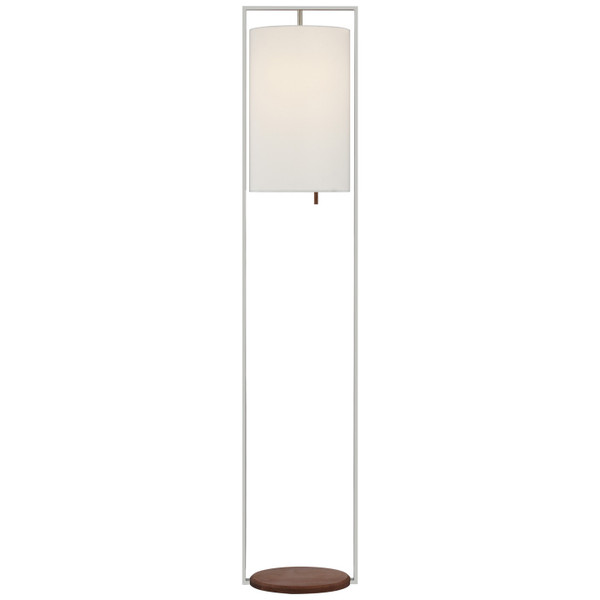 Visual Comfort Signature - RB 1130PN/W-L - LED Floor Lamp - Zenz - Polished Nickel and Walnut