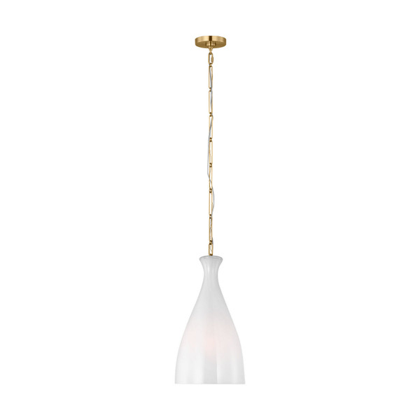 Visual Comfort Studio - AEP1071BBSWSG - One Light Pendant - Athena - Burnished Brass