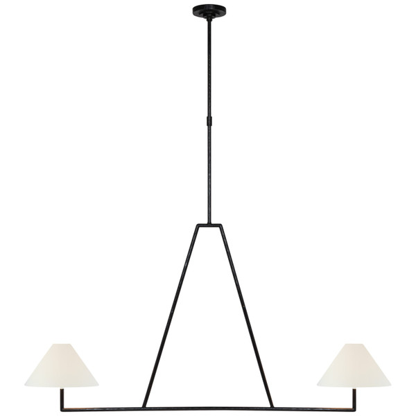 Visual Comfort Signature - CHC 5340AI-L - LED Chandelier - Ashton - Aged Iron