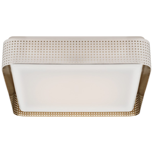 Visual Comfort Signature - KW 4084PN-WG - LED Flush Mount - Precision - Polished Nickel