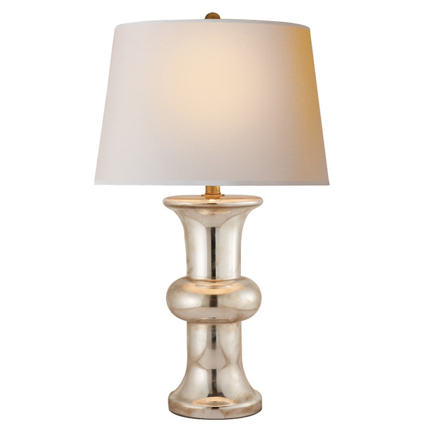 Visual Comfort Signature - SL 3845MG-NP - One Light Table Lamp - Bull Nose - Mercury Glass