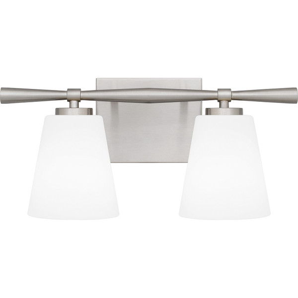 Quoizel - BID8616BN - Two Light Bath - Brindley - Brushed Nickel