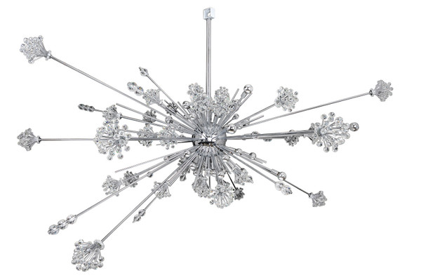 Allegri - 11638-010-FR001 - 46 Light Pendant - Constellation - Chrome