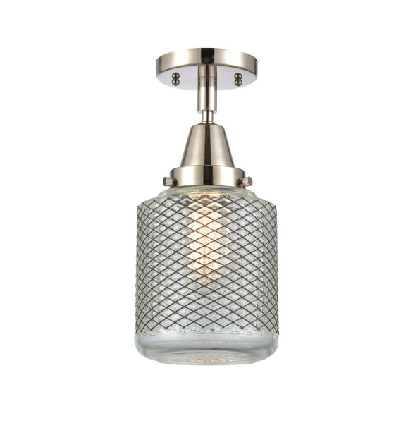 Innovations - 447-1C-PN-G262-LED - LED Flush Mount - Caden - Polished Nickel