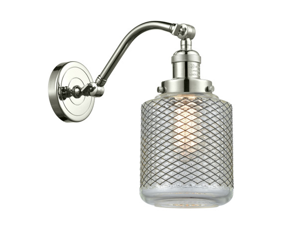 Innovations - 515-1W-PN-G262 - One Light Wall Sconce - Franklin Restoration - Polished Nickel