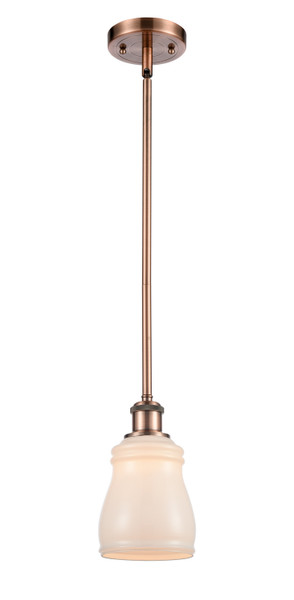 Innovations - 516-1S-AC-G391 - One Light Mini Pendant - Ballston - Antique Copper