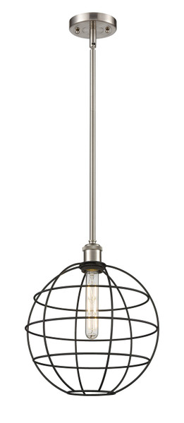 Innovations - 516-1S-SN-CE-12-BK - LED Pendant - Ballston - Satin Nickel