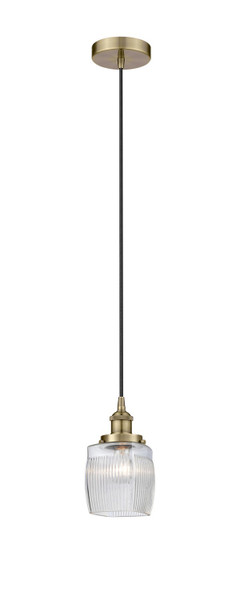 Innovations - 616-1PH-AB-G302 - One Light Mini Pendant - Edison - Antique Brass