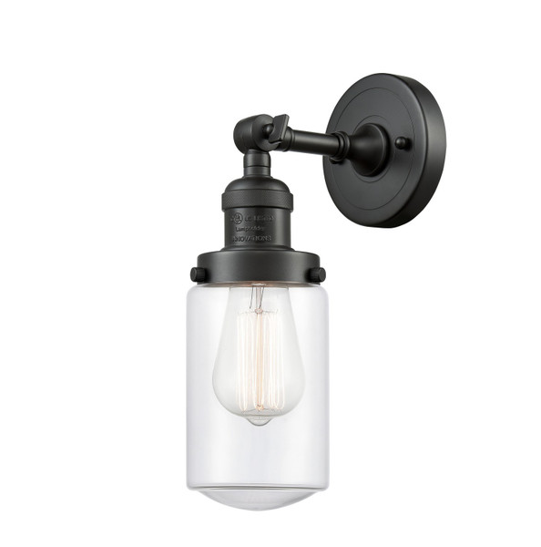 Innovations - 203-OB-G312-LED - LED Wall Sconce - Franklin Restoration - Oil Rubbed Bronze