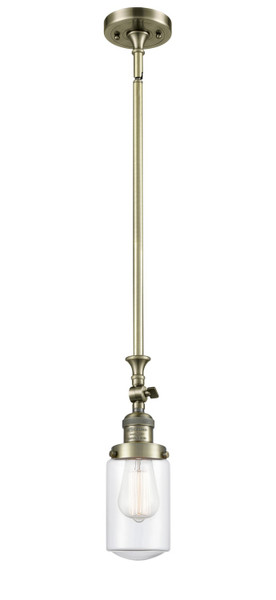 Innovations - 206-AB-G312-LED - LED Mini Pendant - Franklin Restoration - Antique Brass